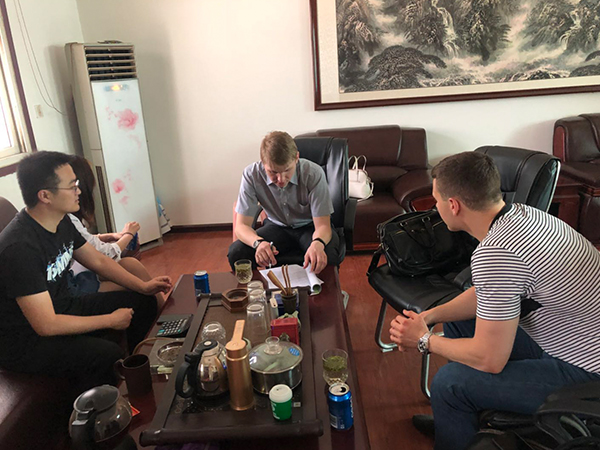 伊朗客戶(hù)指定第三方檢測機構來(lái)廠(chǎng)驗貨